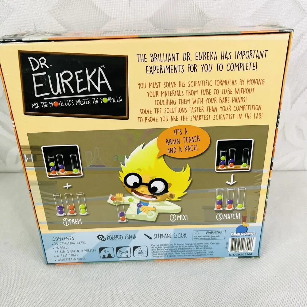 Dr. Eureka Speed Logic Game Educational Science Mix‎ Molecules Master Formula